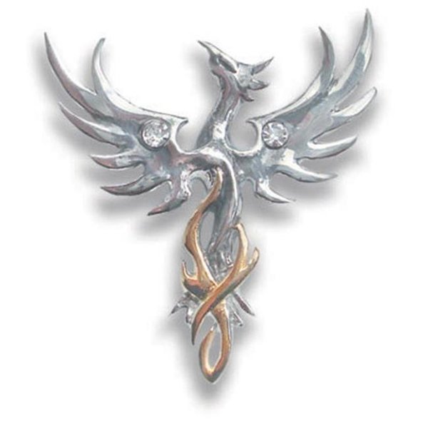 Starlinks Starlinks COM04 Sun Phoenix Pendant - Optimism By Anne Stokes COM04